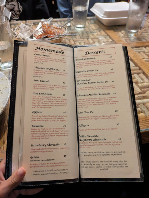 Menu Daniel's Restaurant & Catering - 8