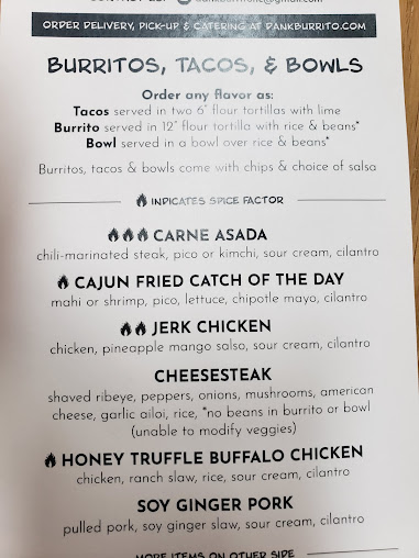 Menu Dank Burrito - 1