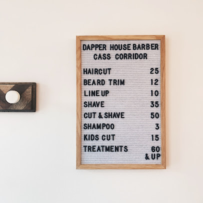 Menu Dapper House Barber Cass Corridor - 0