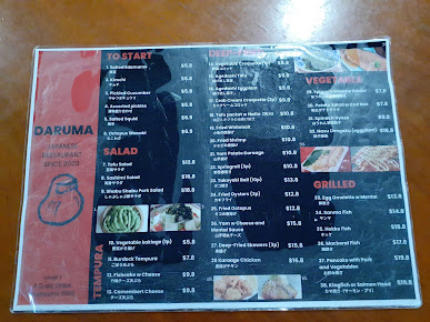 Menu Daruma - 6