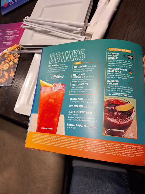 Menu Dave Busters El Paso - 3