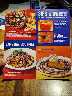 Menu Dave Busters New York City Times Square - 8