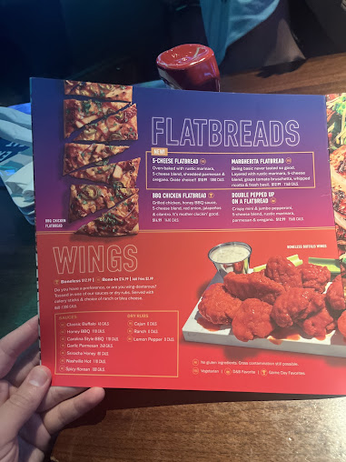 Menu Dave Busters Salt Lake City - 2