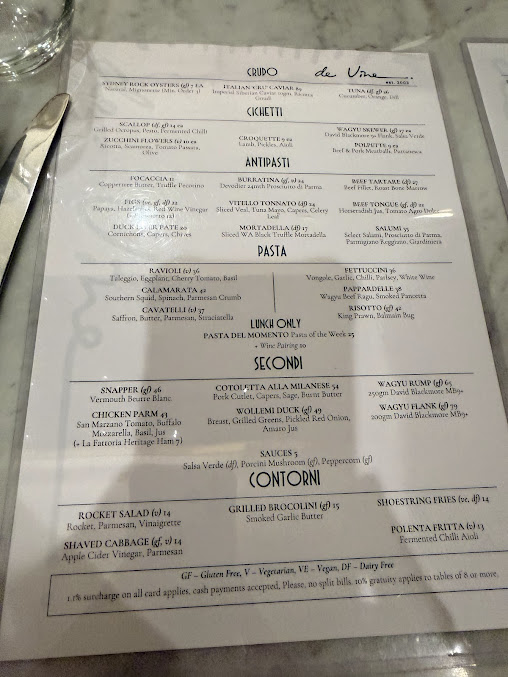 Menu De Vine Food & Wine - 2