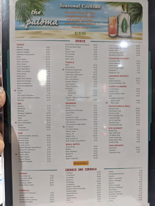 Menu Deanies Seafood Restaurant Seafood Market - 4