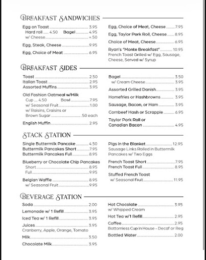 Menu Delish On Main - 2