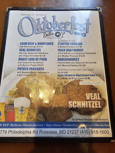Menu Dellis Restaurant Bar Grill - 4