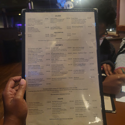 Menu Dellis Restaurant Bar Grill - 8