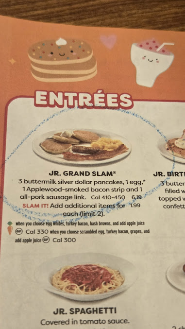 Menu Denny's Restaurant - 15