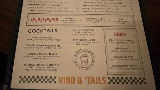 Menu Denucci's Highland Park - 1