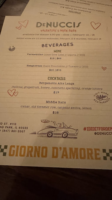 Menu Denucci's Highland Park - 3