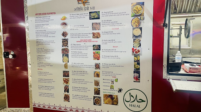 Menu Desi Roots In Texas - 2