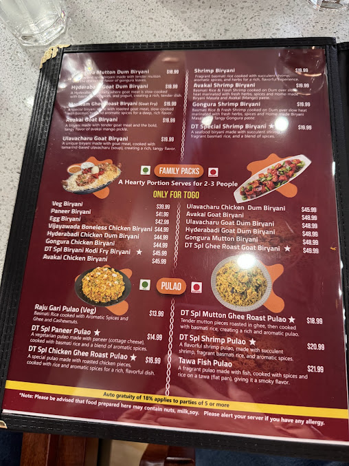 Menu Desi Tavern - 0