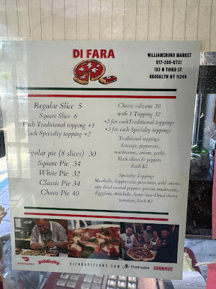 Menu Di Fara Pizza - 3
