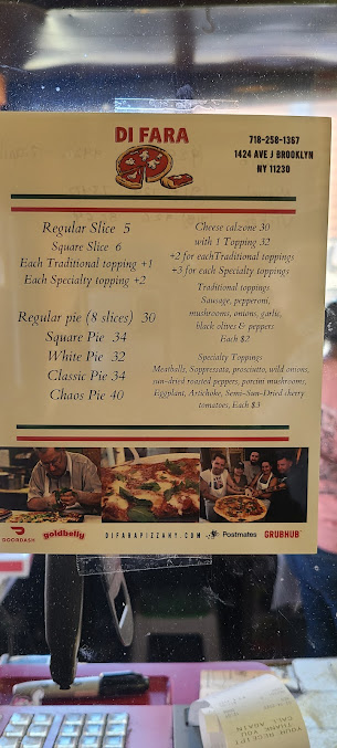 Menu Di Fara Pizza - 4