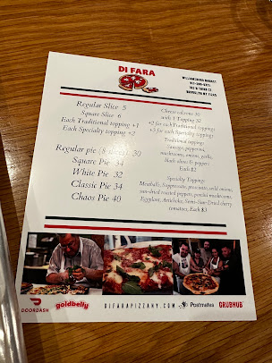 Menu Di Fara Pizza - 5