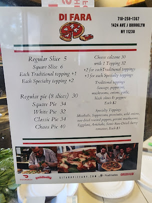 Menu Di Fara Pizza - 9