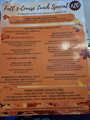 Menu Di Paolos Italian Ristorante - 4