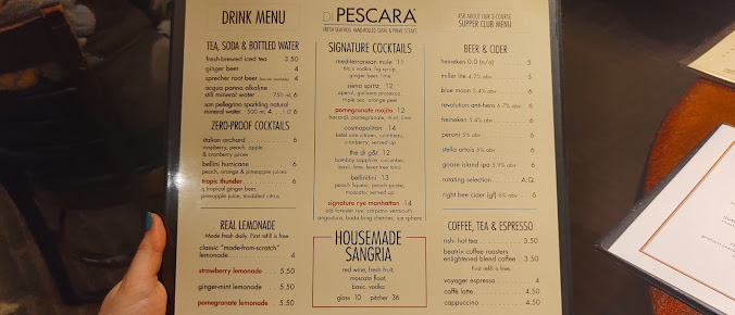 Menu Di Pescara - 1