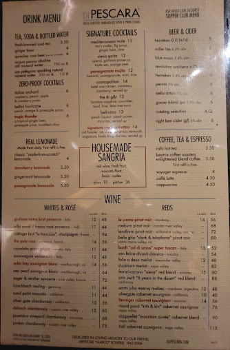 Menu Di Pescara - 9