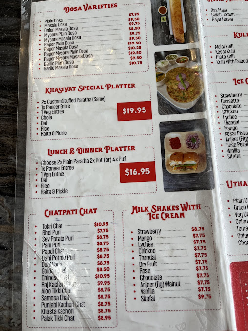 Menu Dimple's Khasiyat Restaurant - 4
