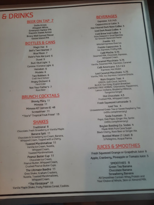 Menu Diner Bar - 3