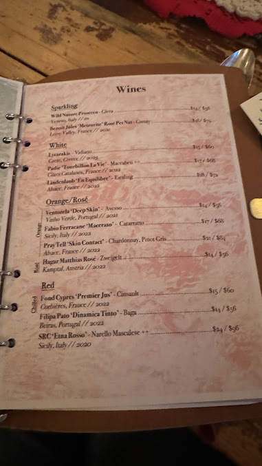 Menu Dinner Party - 1