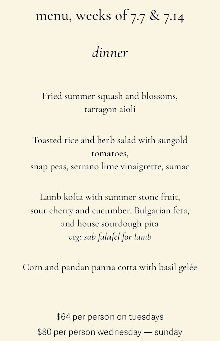 Menu Dinner Party - 2