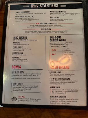Menu Dinosaur Bar-B-Que - 2