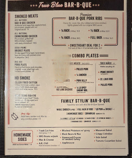 Menu Dinosaur Bar-B-Que - 9