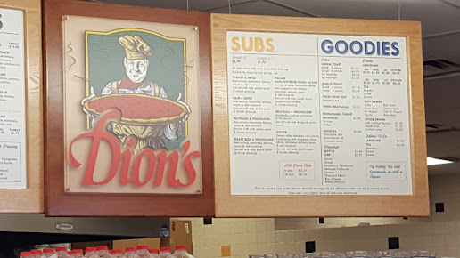 Menu Dions Pizza Colorado Springs - 1