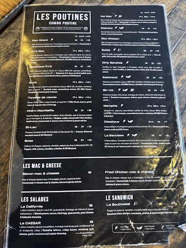 Menu Dirty Dogs - 7
