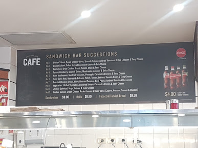 Menu Discovery Cove Cafe - 1