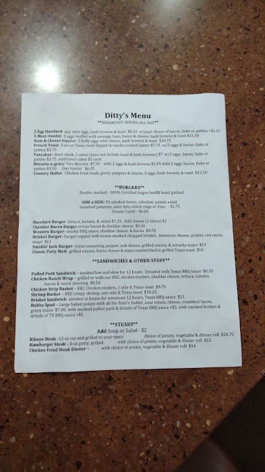 Menu Ditty's - 3