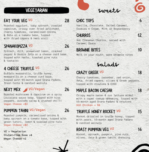 Menu Divide 8 Bronte - 3