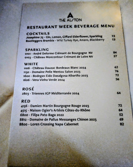Menu Doc B's Restaurant (Gold Coast) - 1