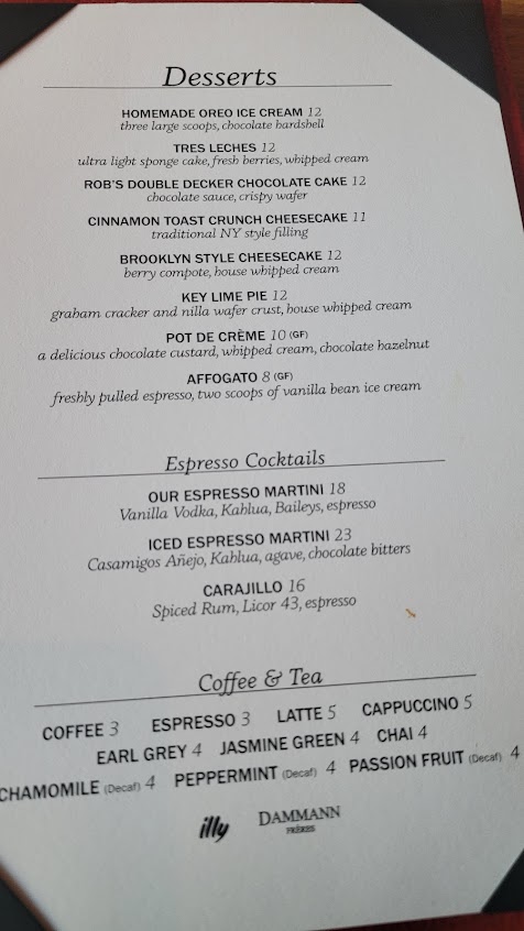 Menu Doc B's Restaurant - 9