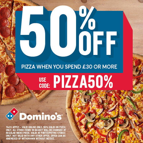 Menu Dominos Pizza Derby Stenson Road - 1