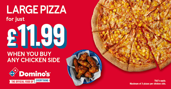 Menu Dominos Pizza Derby Stenson Road - 2