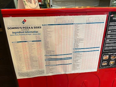 Menu Domino's Pizza Matraville - 0