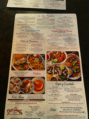 Menu Don Carlos - 0