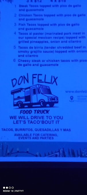 Menu Don Felix Bar & Restaurant - 0
