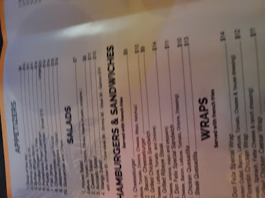 Menu Don Felix Bar & Restaurant - 3