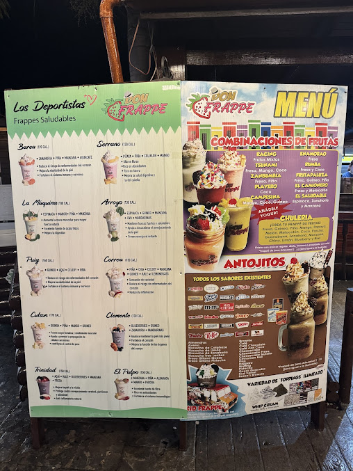 Menu Don Frappé Inc - 2