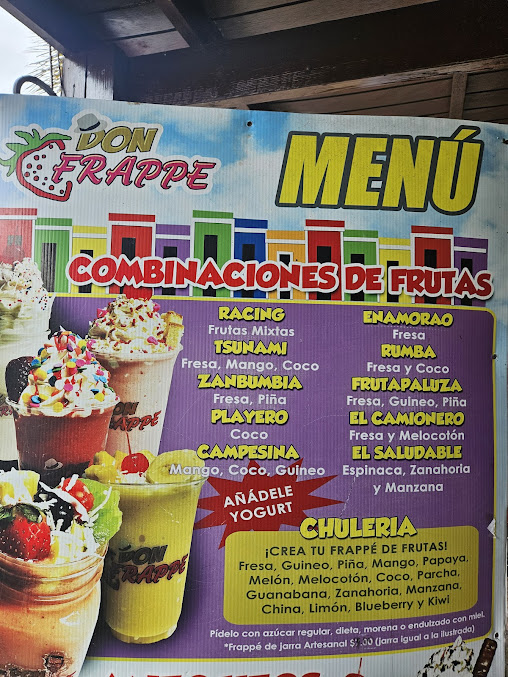 Menu Don Frappé Inc - 9