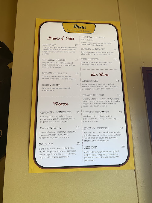 Menu Don Fred - 0