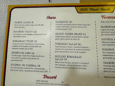 Menu Don Fred - 2