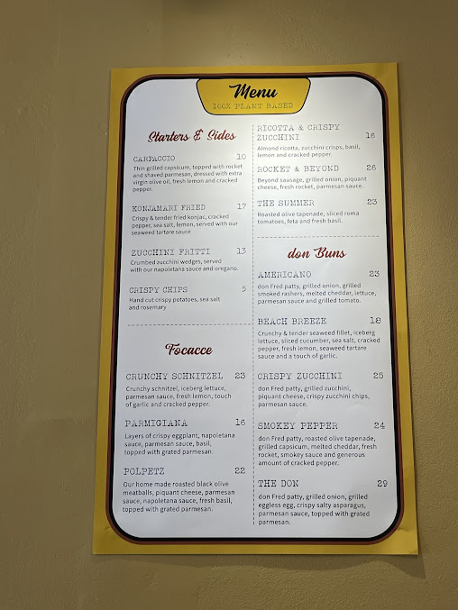 Menu Don Fred - 3