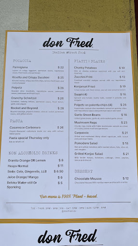 Menu Don Fred - 6