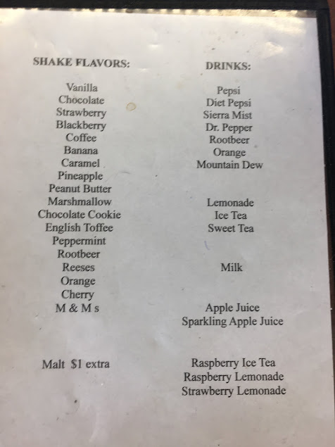 Menu Don Jos Drive In - 2